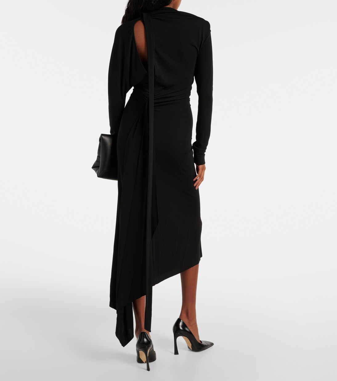 Victoria Beckham Assymetric Twist Detail Dress