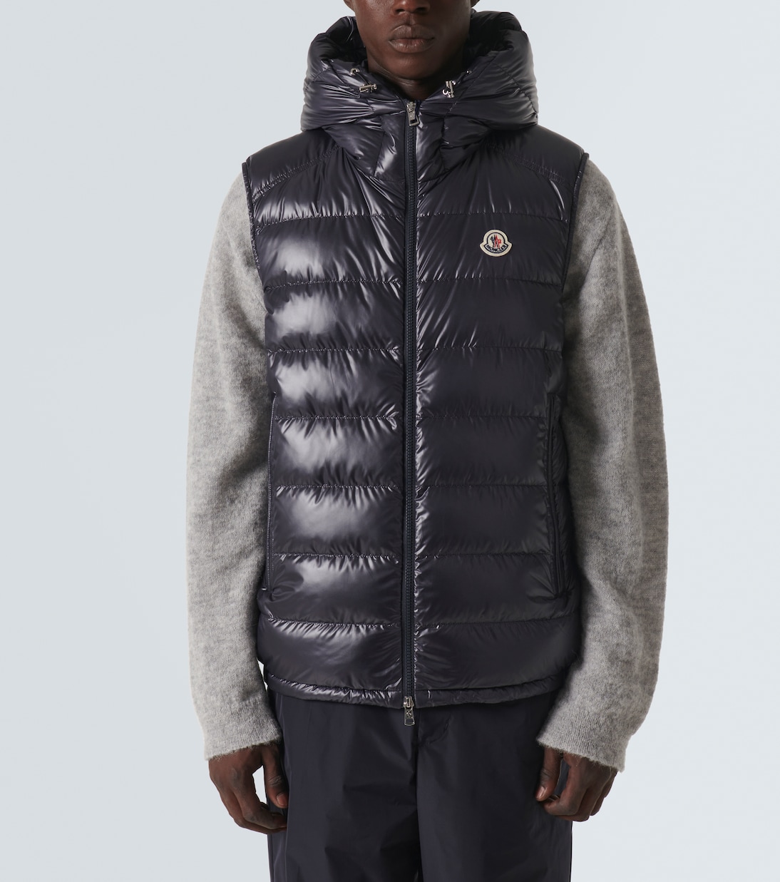 Daunenweste Barant in Blau - Moncler | Mytheresa 