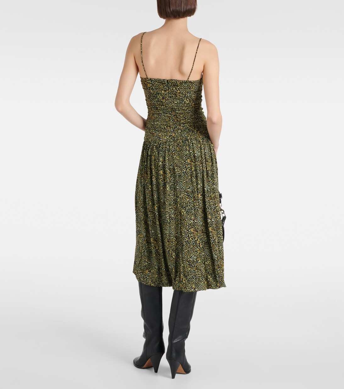 Isabel - Elegant Patterned Midi for Every Day