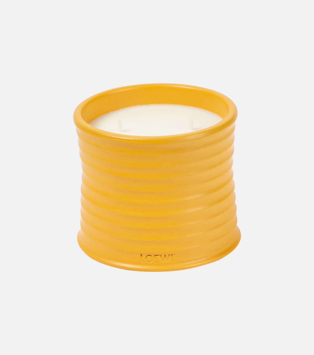 Wasabi Medium scented candle in yellow Loewe Home Scents Mytheresa
