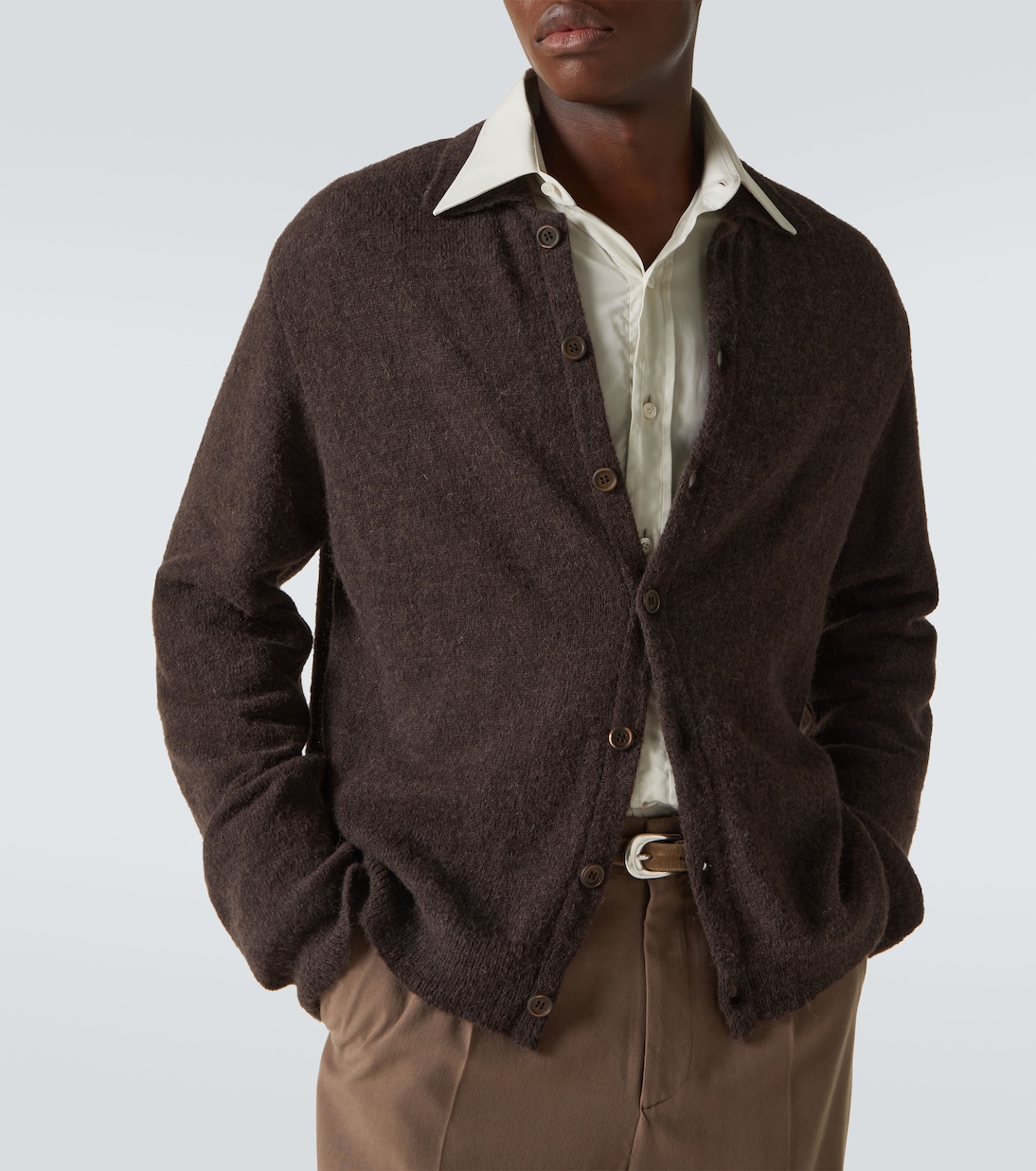 OUR LEGACY evening polo cardigan 44