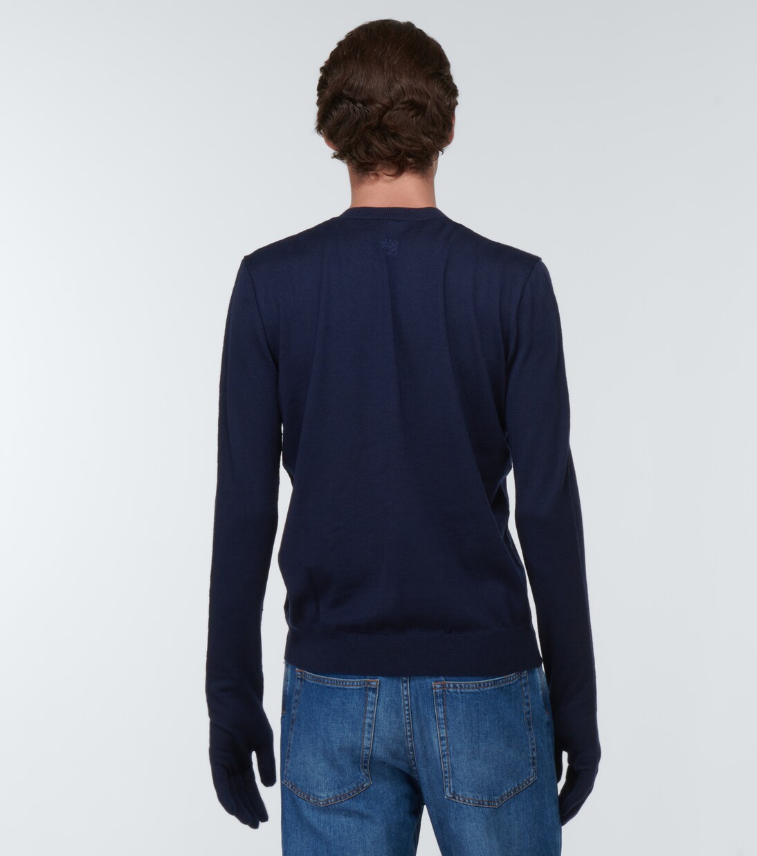 loewe glove sweater