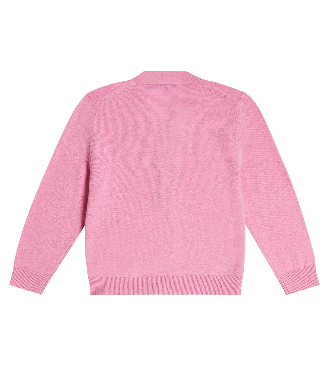 Face wool cardigan in pink - Acne Studios Kids | Mytheresa