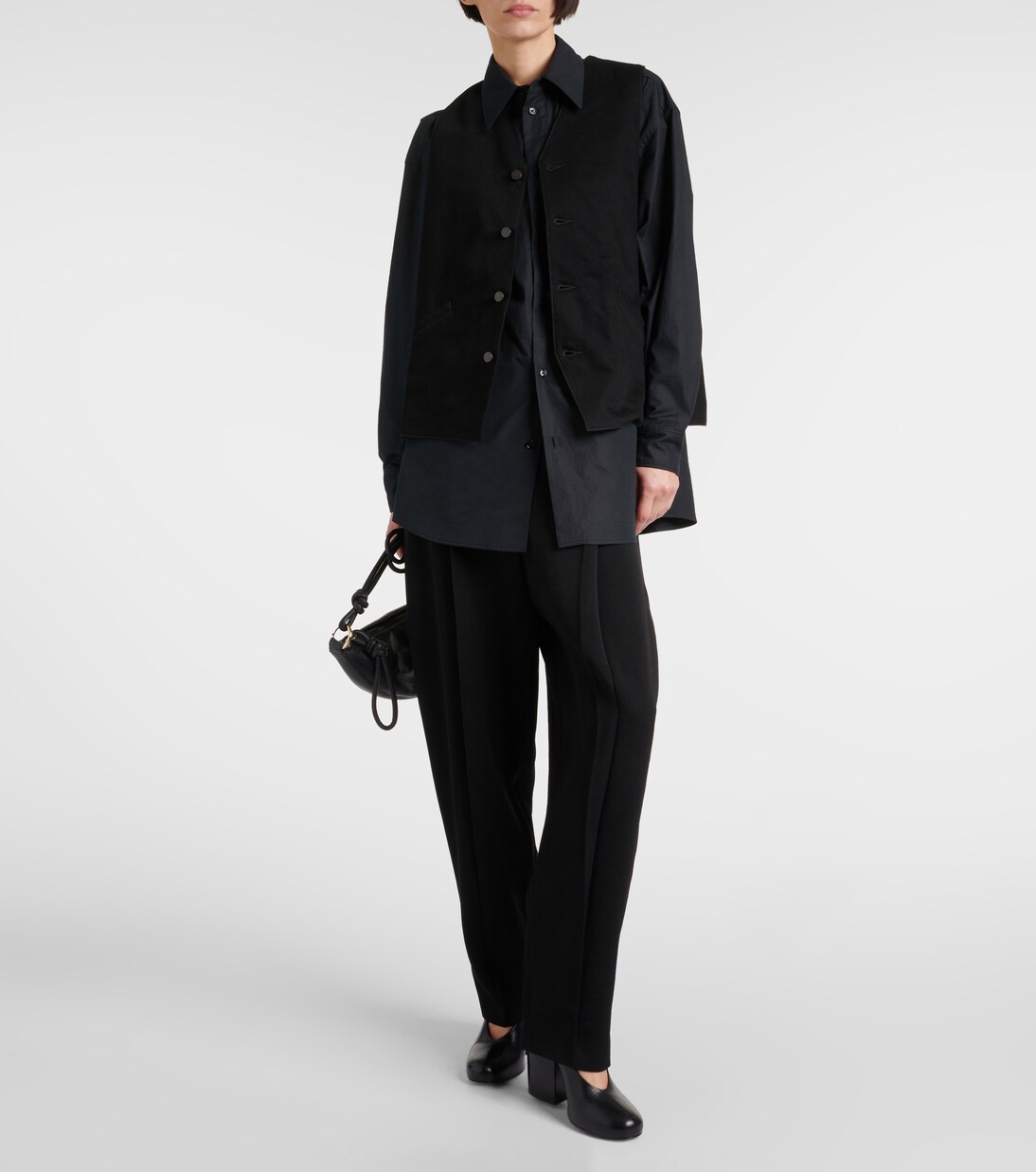 Jeansweste in Schwarz - Lemaire | Mytheresa 