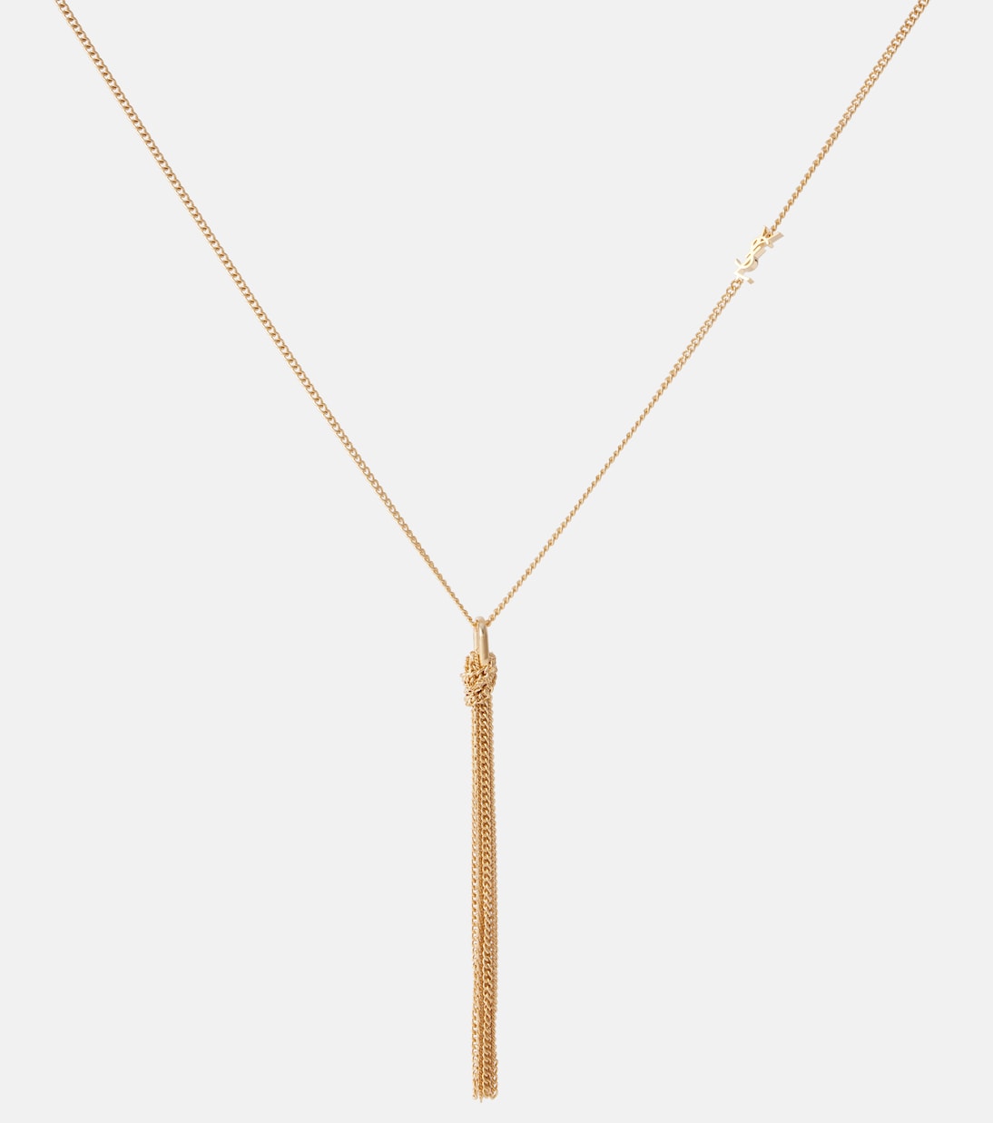 Cassandre pendant necklace in gold Saint Laurent Mytheresa