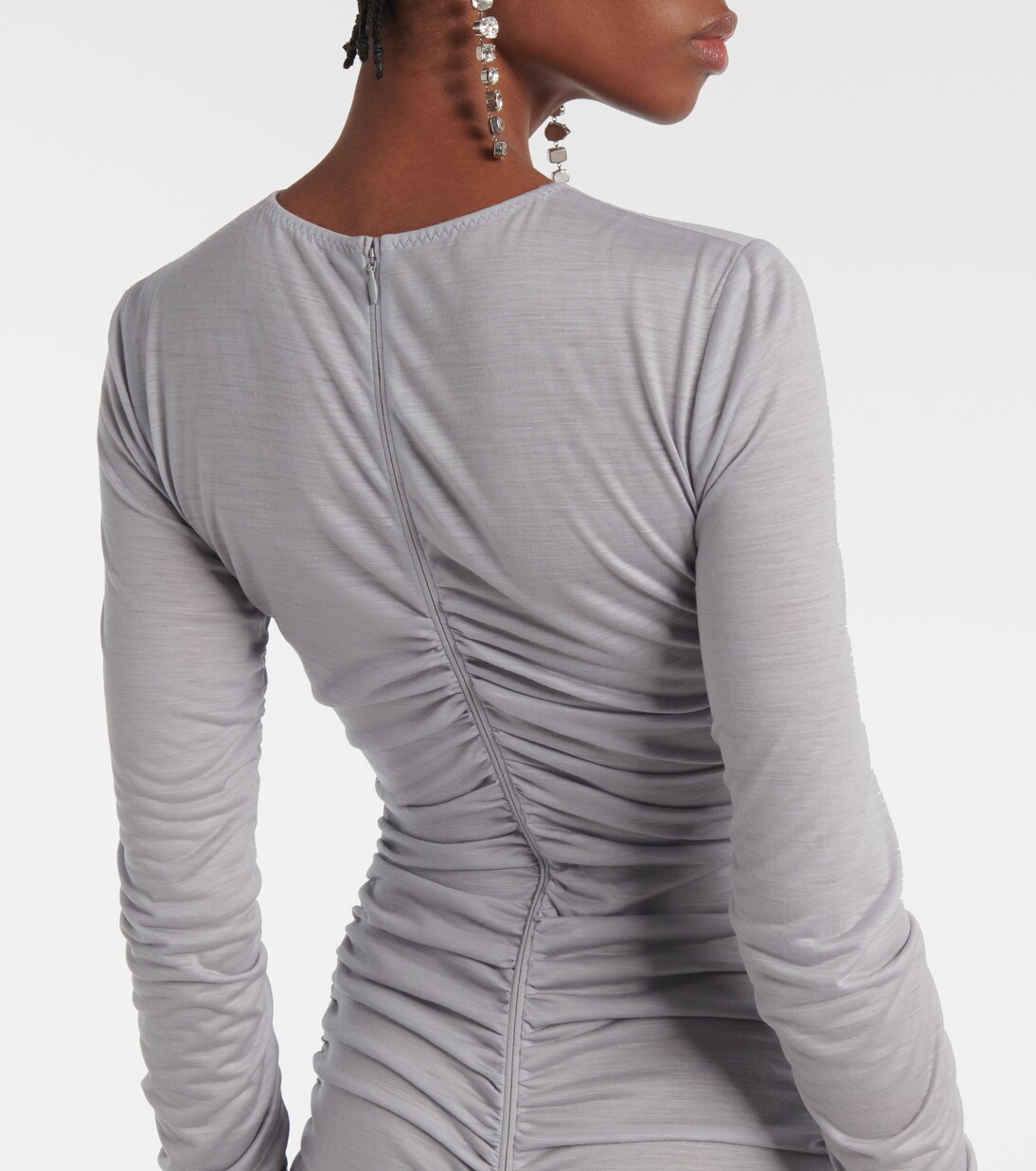 Dolce & Gabbana Dark Gray Wool Dress Formal Waistcoat Vest
