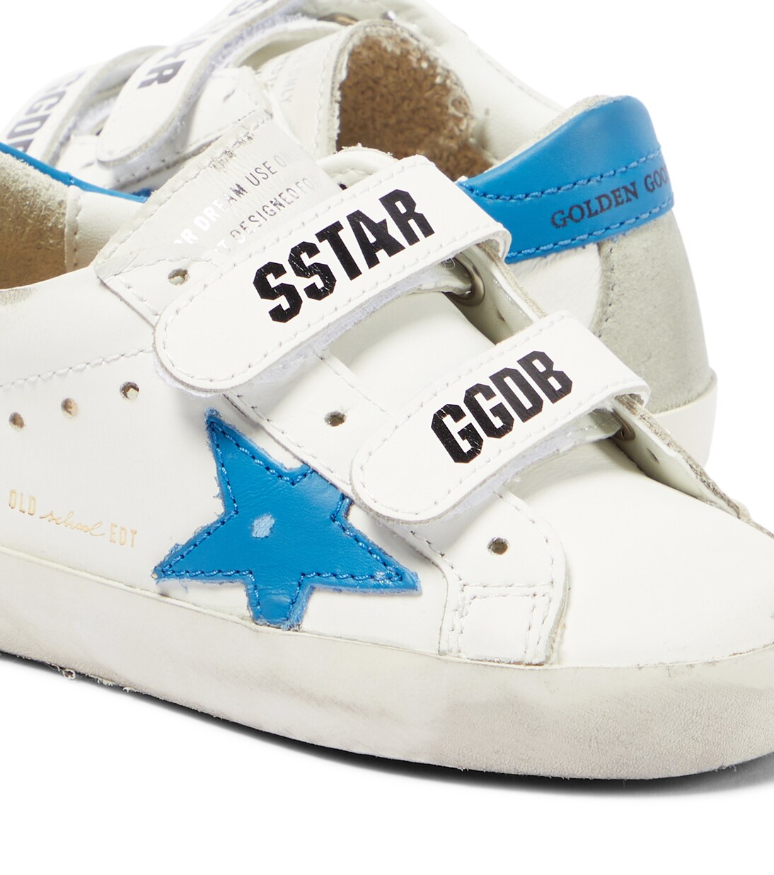 Old School leather sneakers | Golden Goose Kids