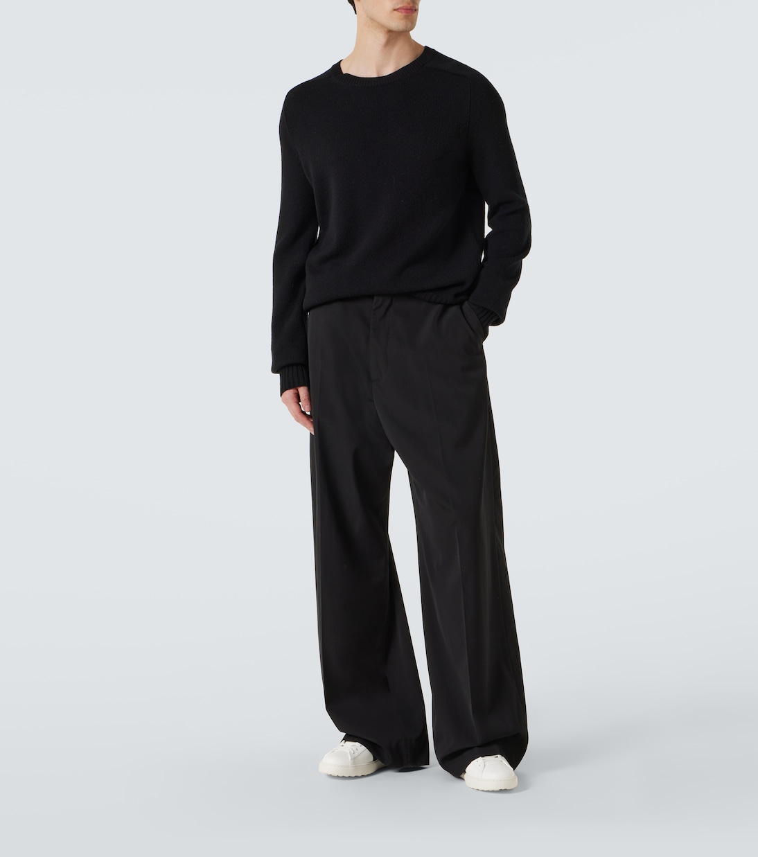 Leather sneakers in white - Valentino Garavani | Mytheresa 