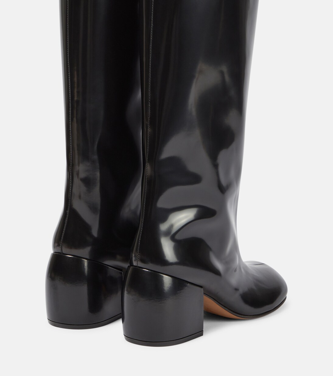 dries van noten knee high boots