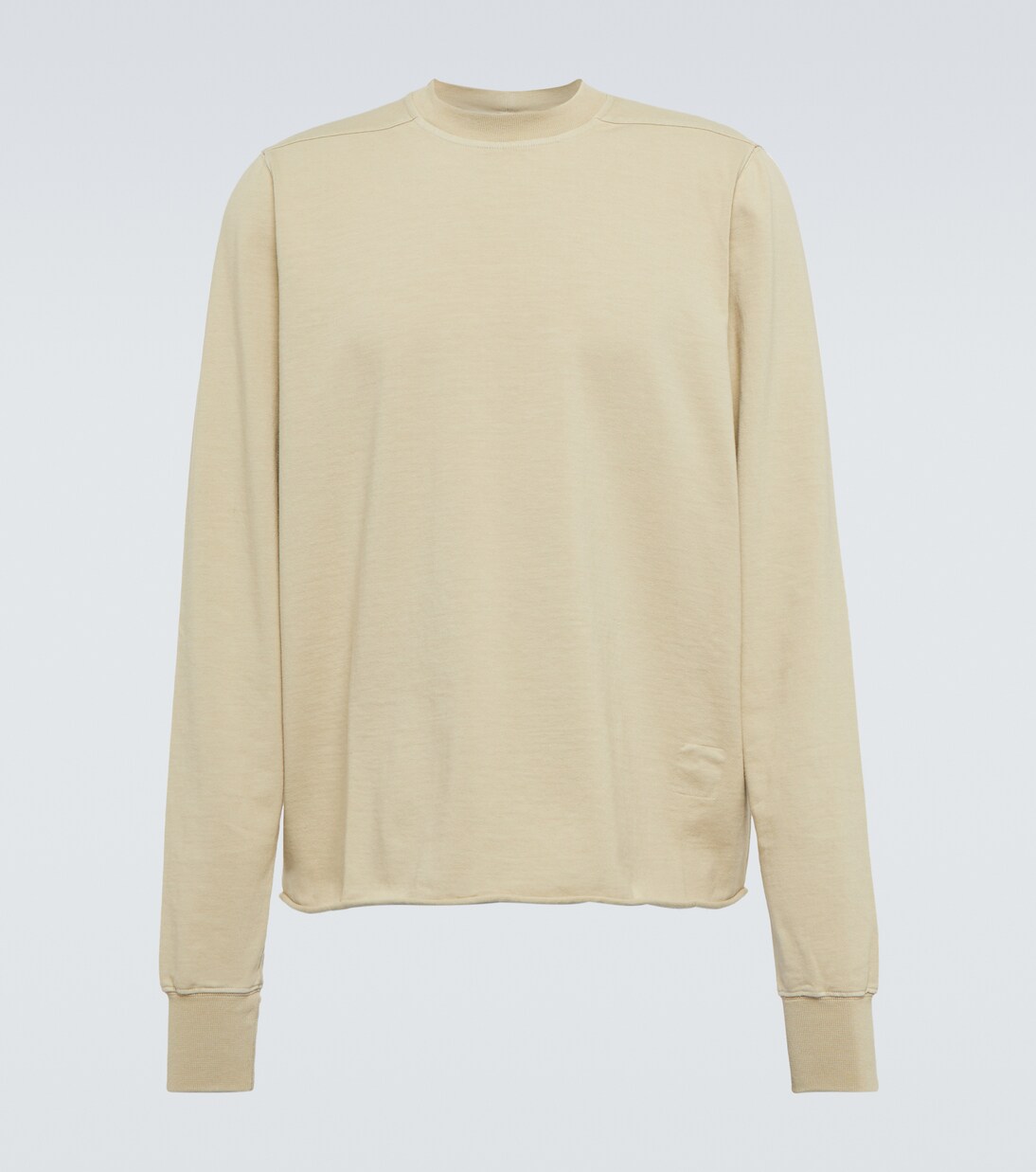 Sweatshirt aus Baumwoll-Jersey in Beige - DRKSHDW By Rick Owens 