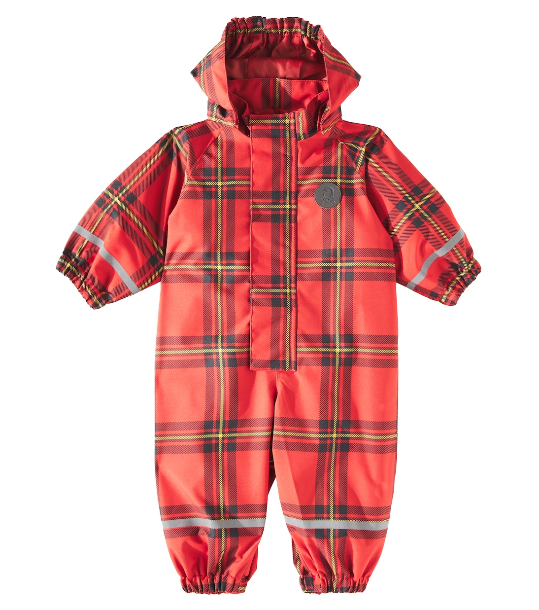 Baby Plaid Fleece Lined Overalls