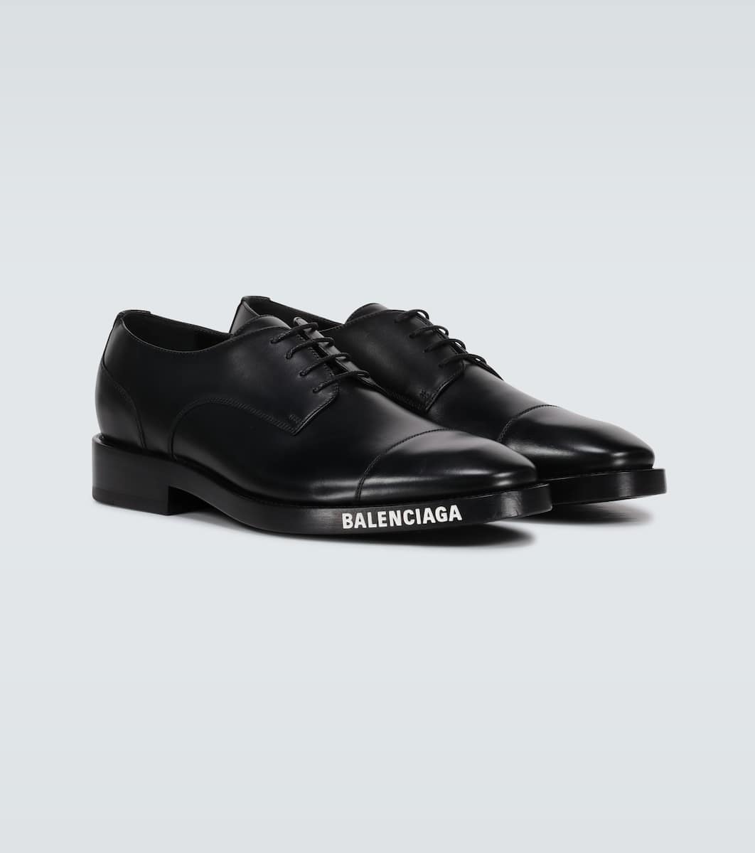 Balenciaga leather shoes clearance