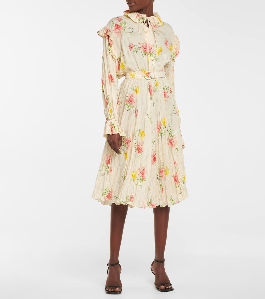 Balenciaga floral dress Outlet