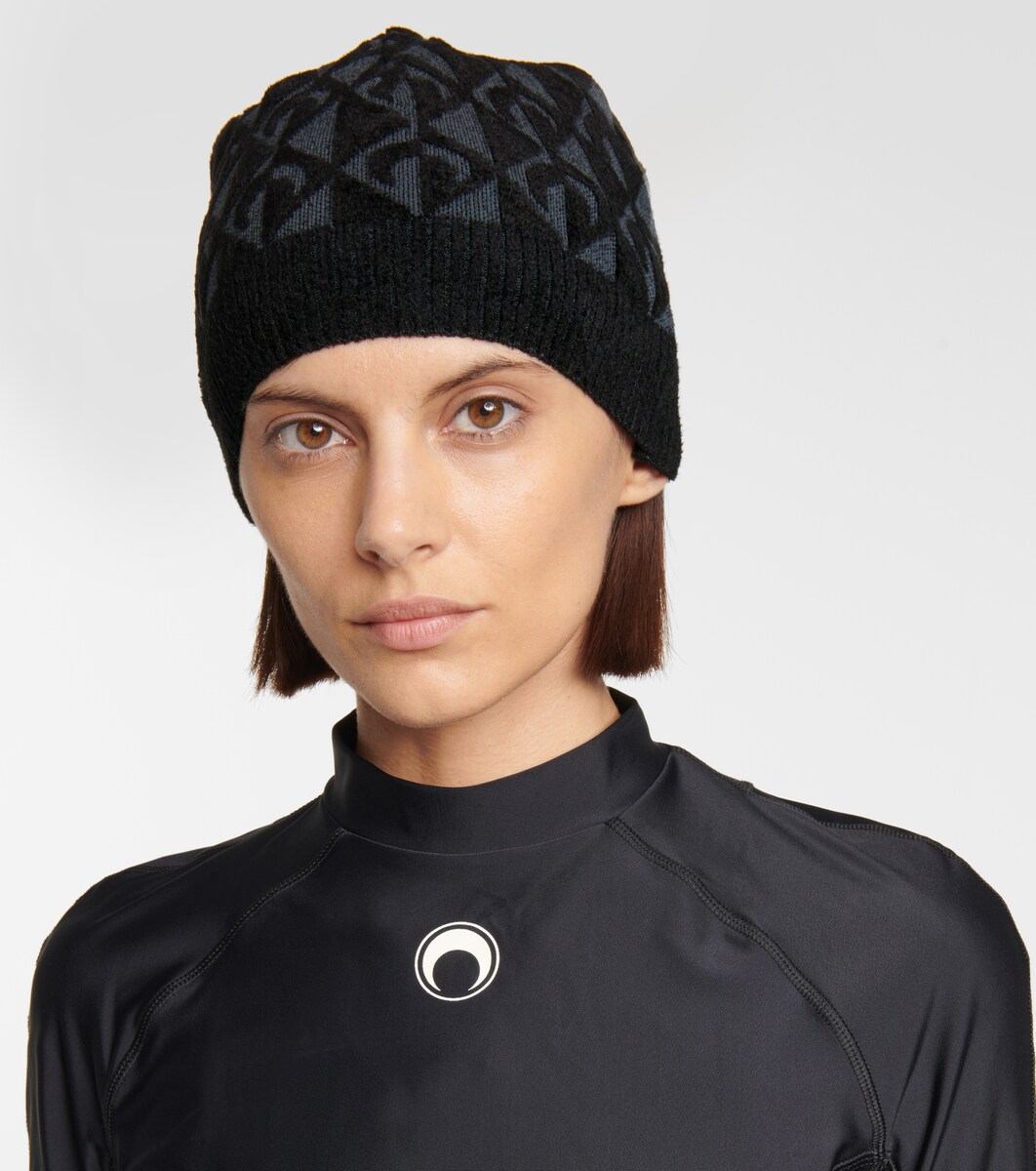 Marine Serre - Moon Lozenge beanie 
