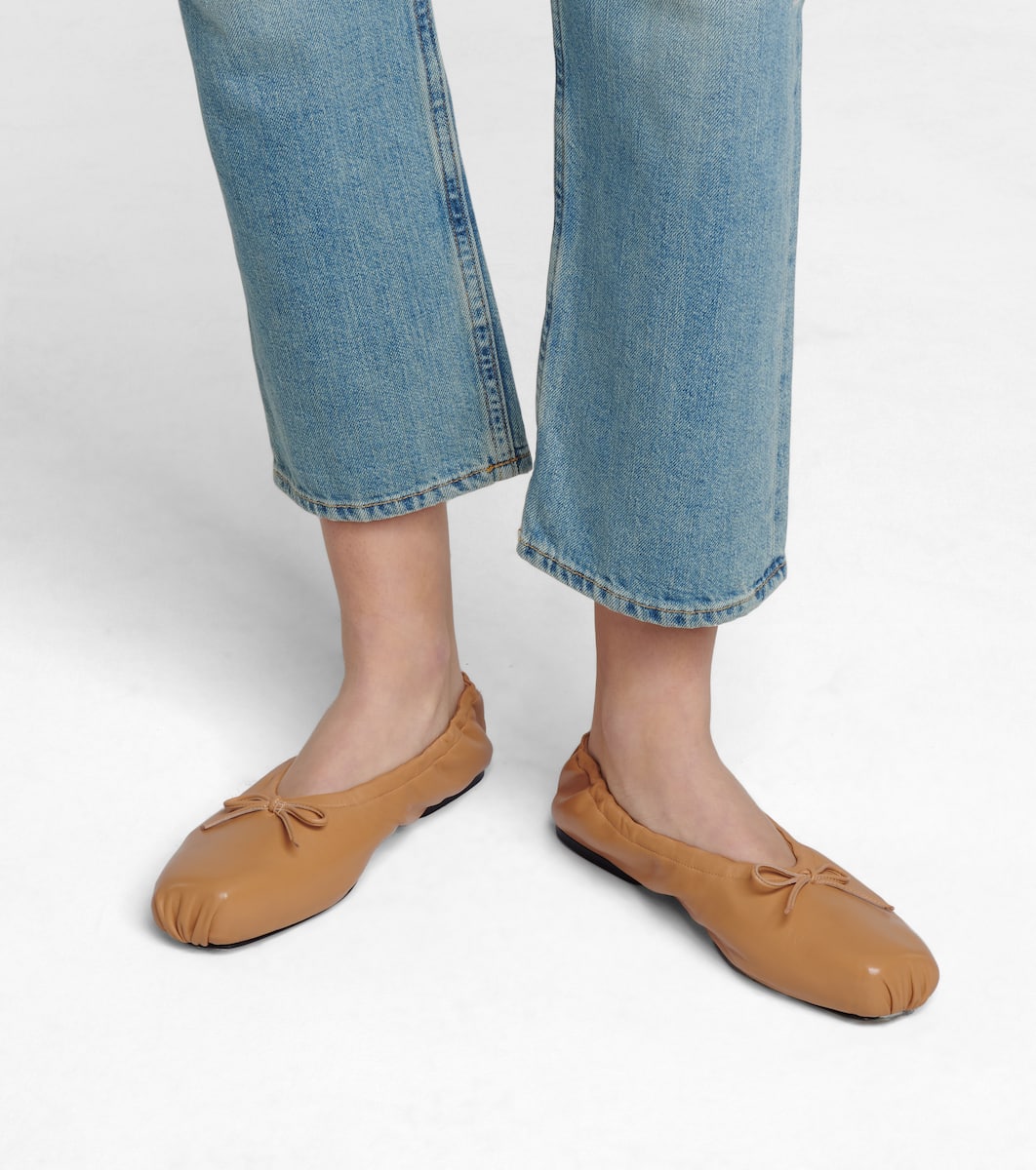 Khaite ballet flats clearance