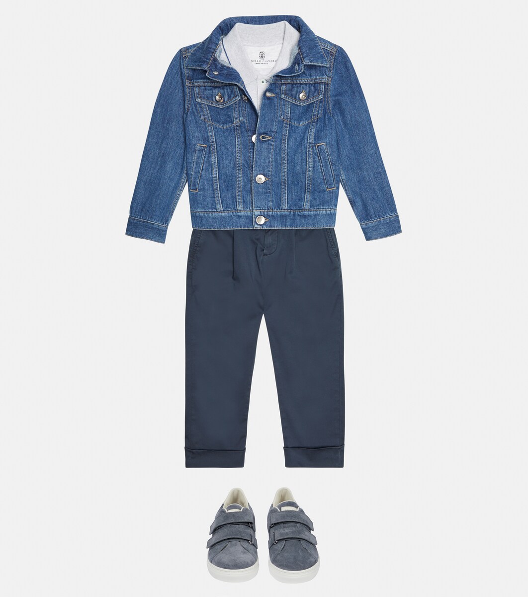 Brunello Cucinelli Kids - Denim jacket 