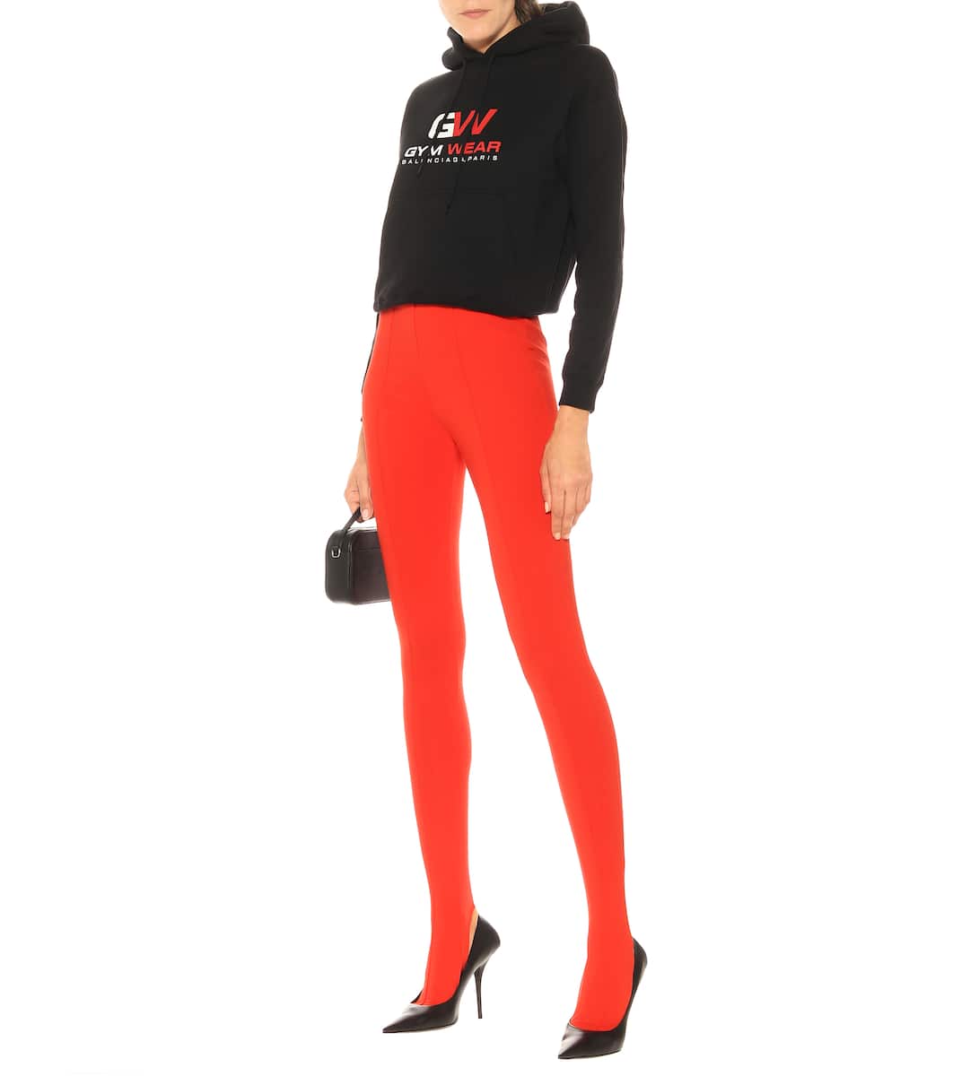 balenciaga legging heels