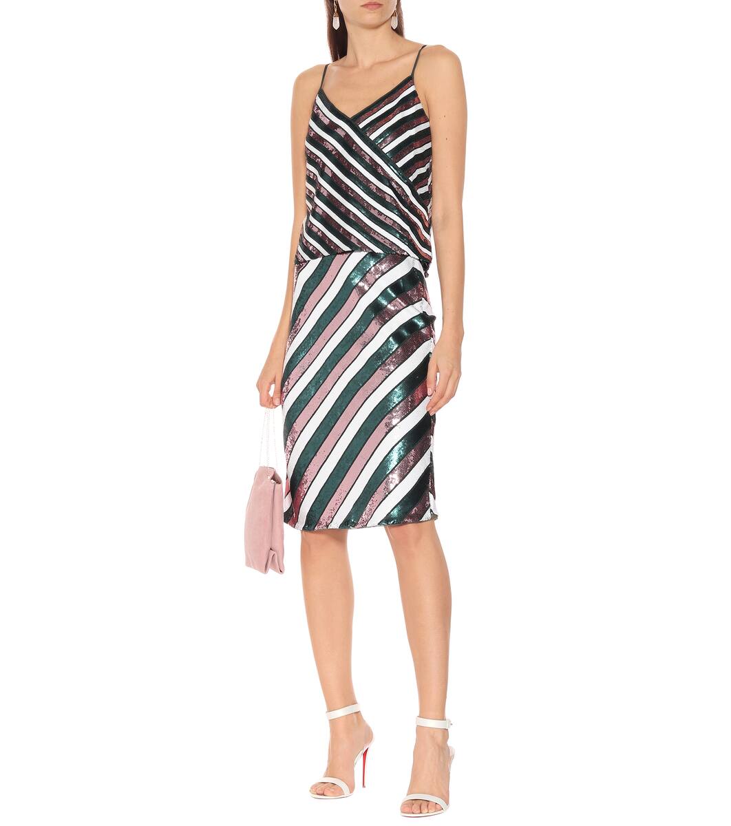 agnes sequin tunic dress