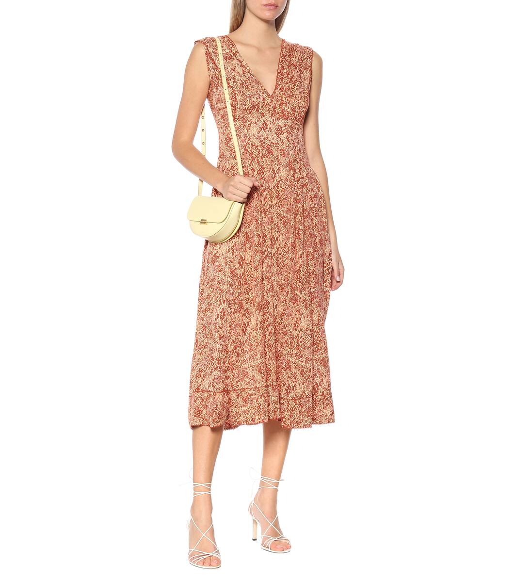 faithfull the brand blohm midi dress
