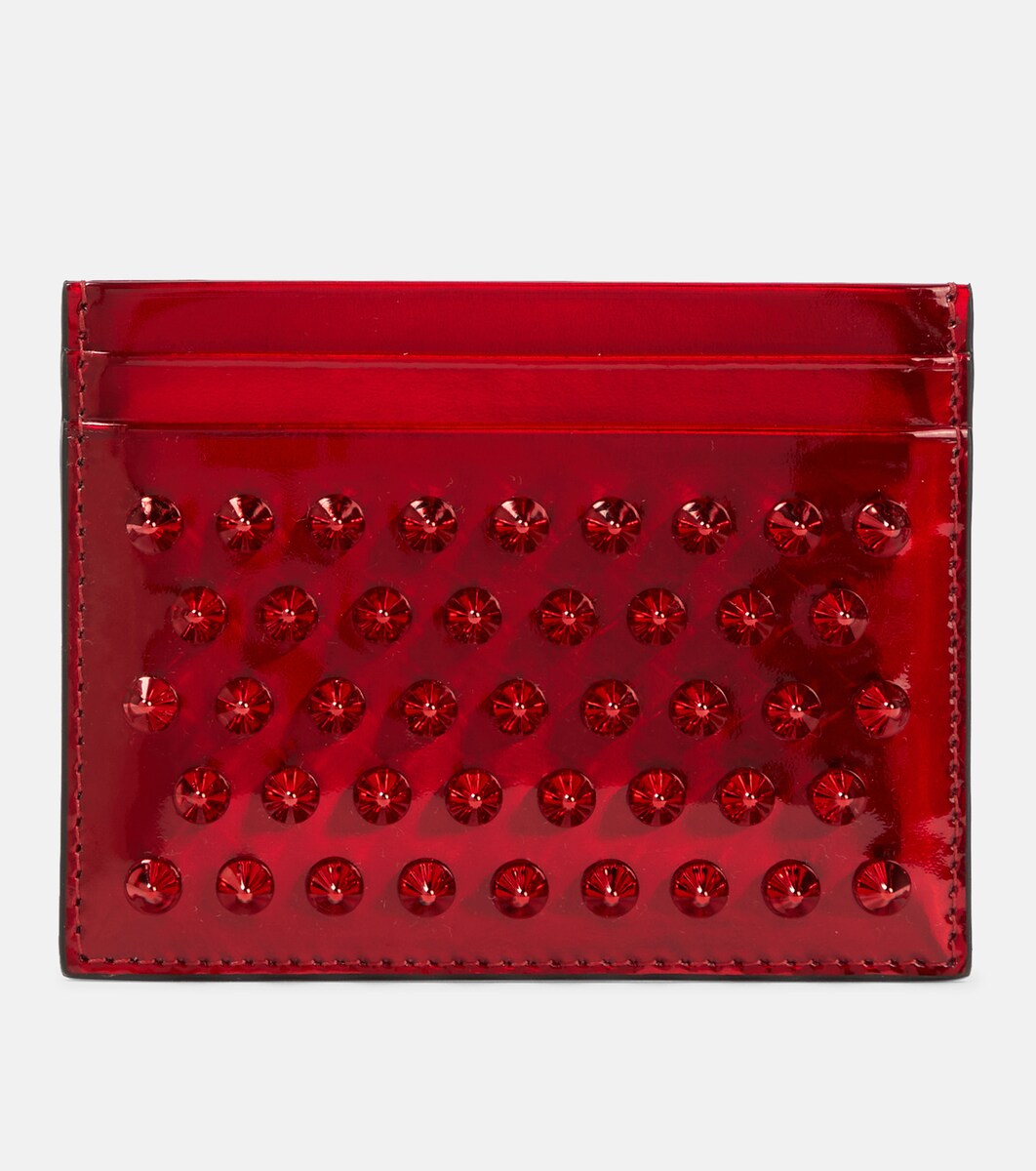 mens louboutin card holder