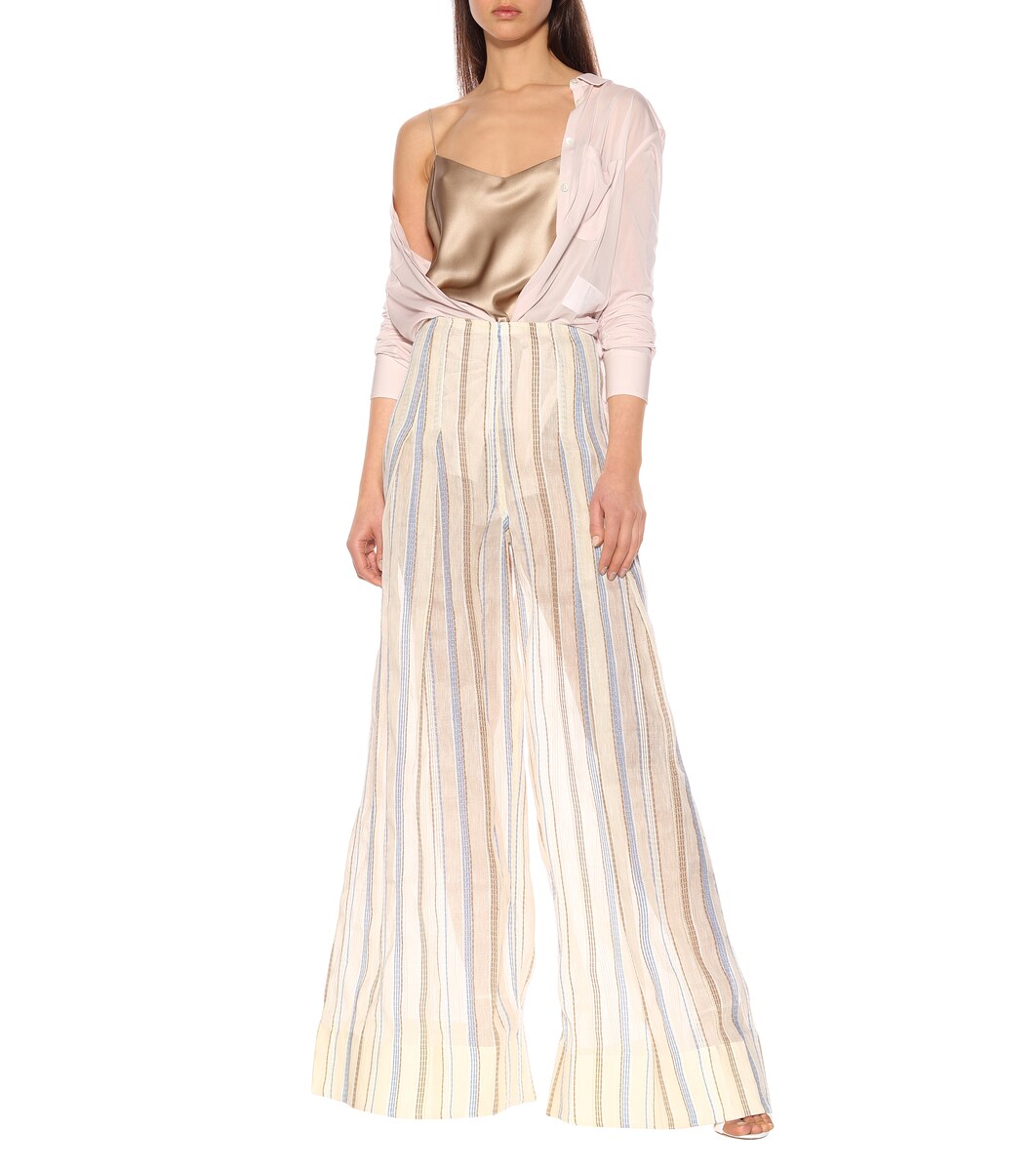Le Pantalon Arcello Striped Pants 