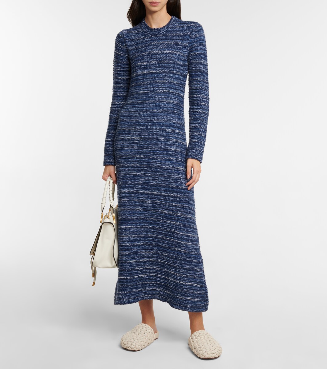 Cashmere sweater maxi dress | Mytheresa