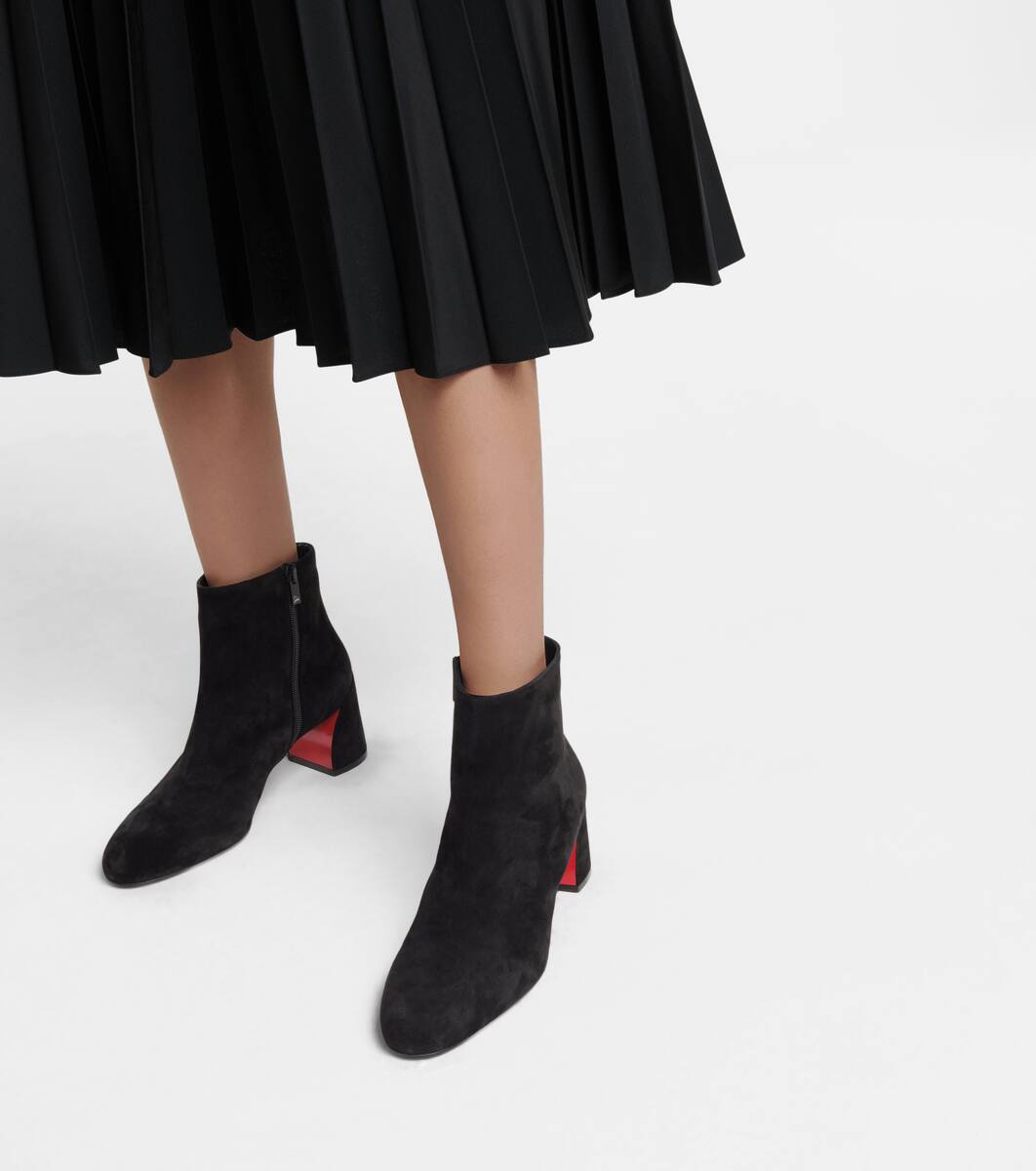 christian louboutin turela 55 suede bootie