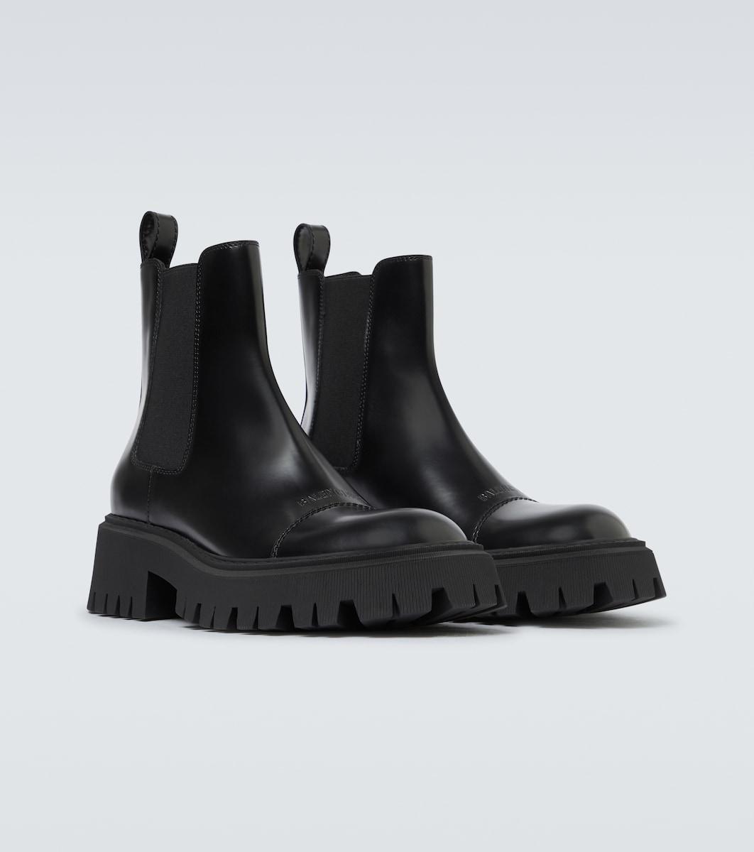 balenciaga tractor boots