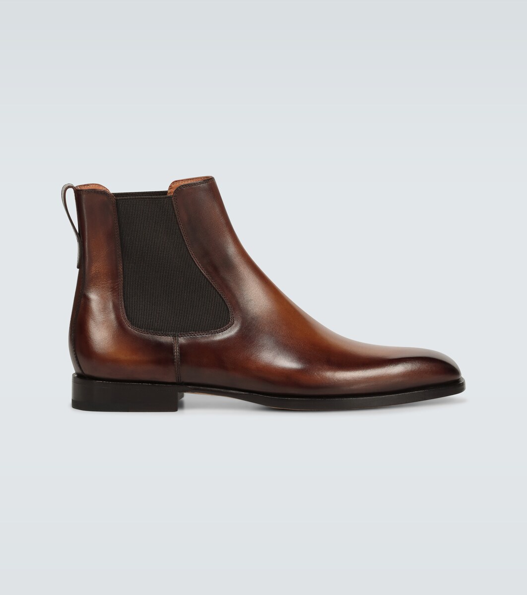 Caractère Capri Leather Boots | Berluti - Mytheresa