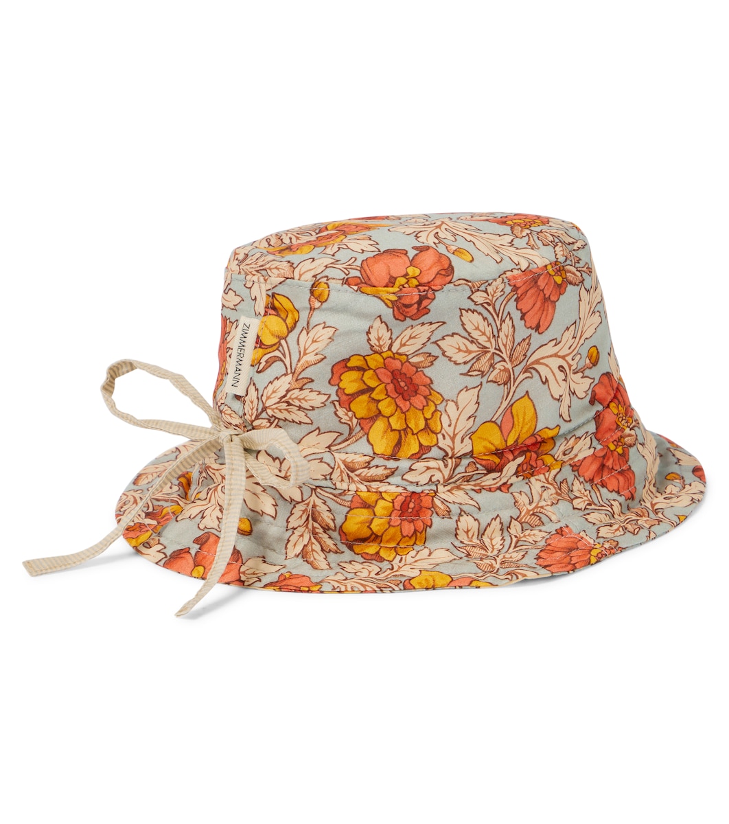 Floral cotton bucket hat | Mytheresa