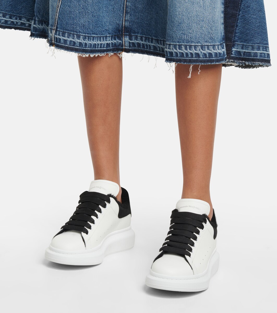 Alexander McQueen - Leather sneakers 
