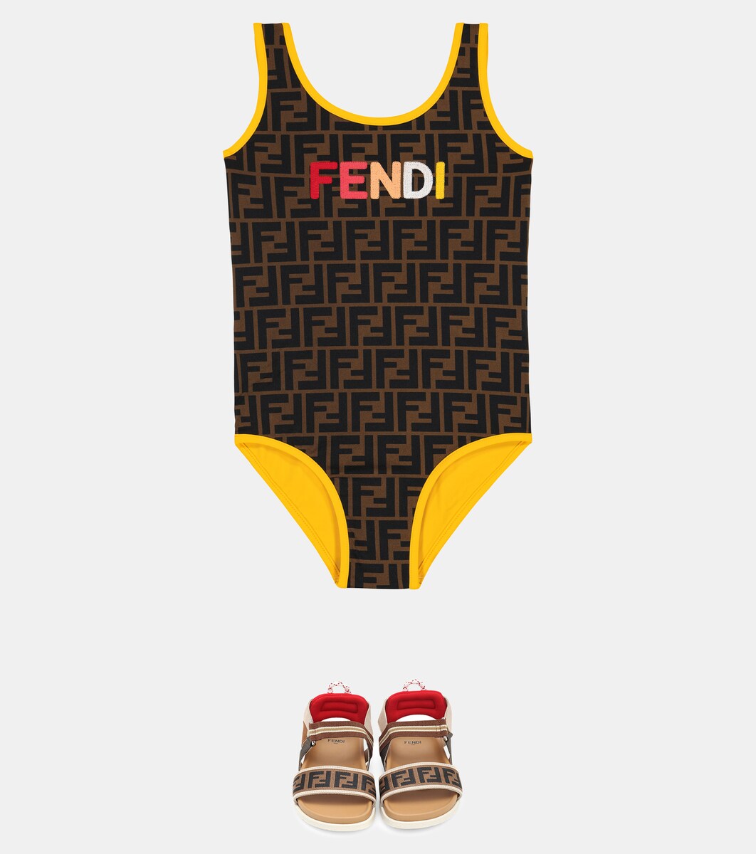 fendi baby swimsuit