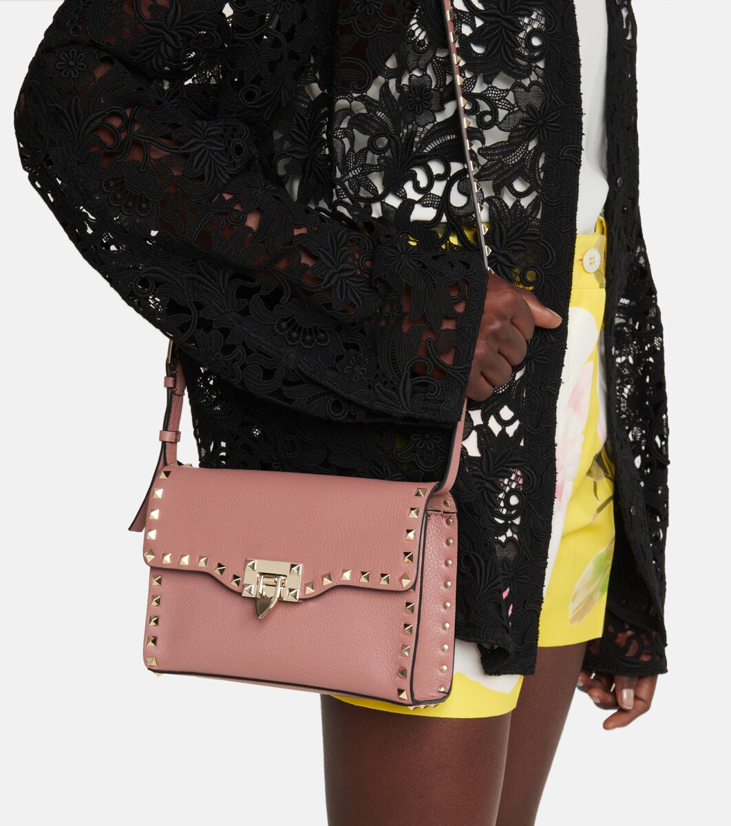 rockstud small shoulder bag