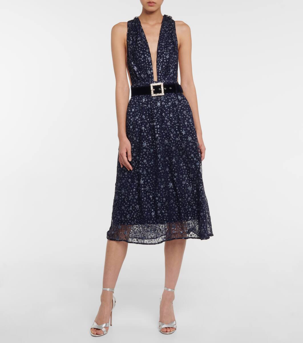 rebecca vallance sylvette midi dress