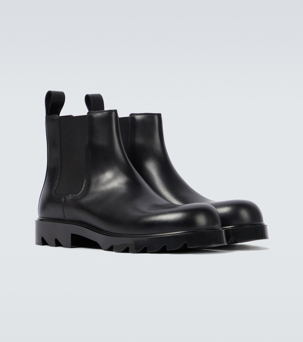 Bottega Veneta - Strut leather Chelsea 