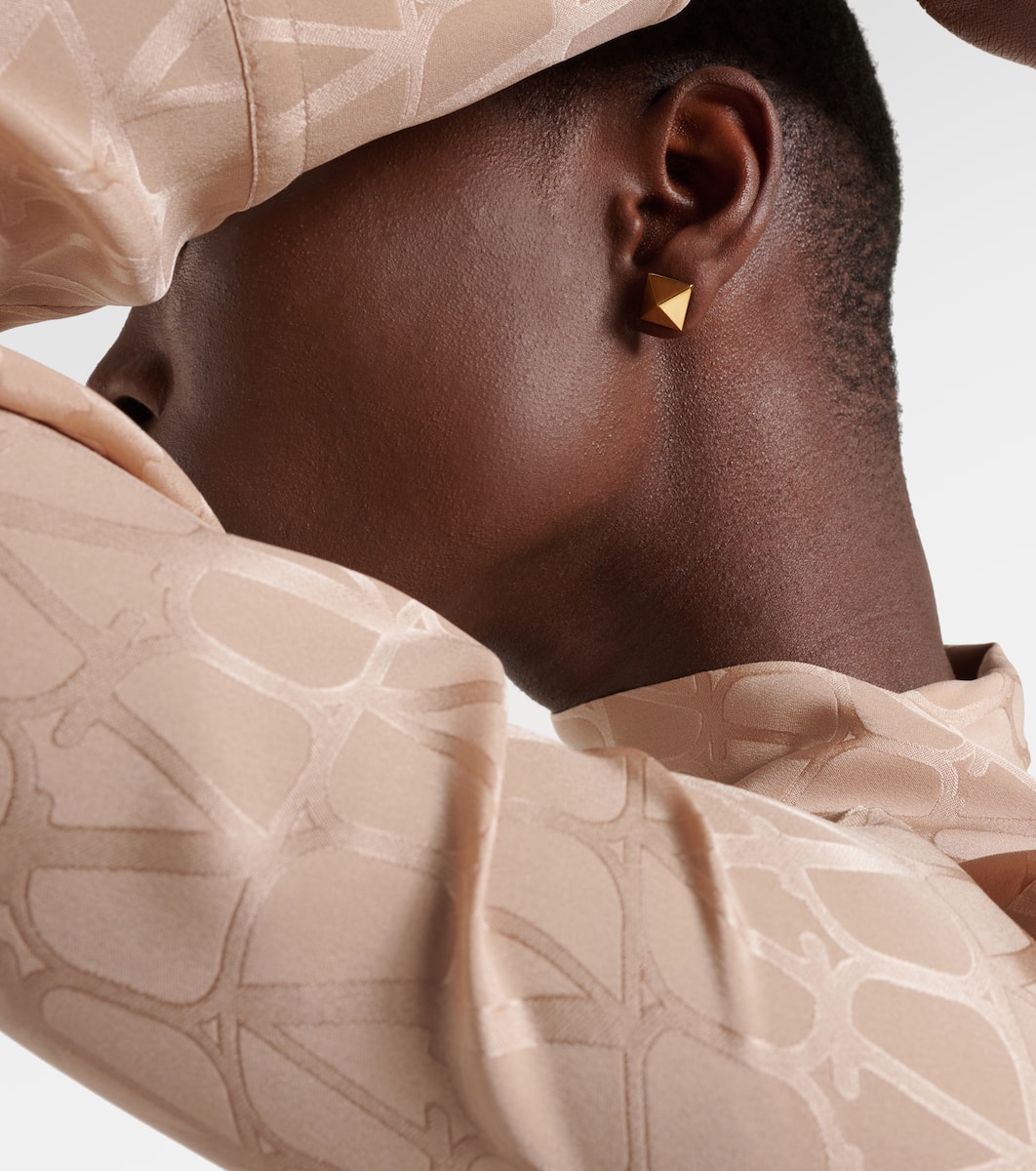 Valentino rockstud earrings clearance