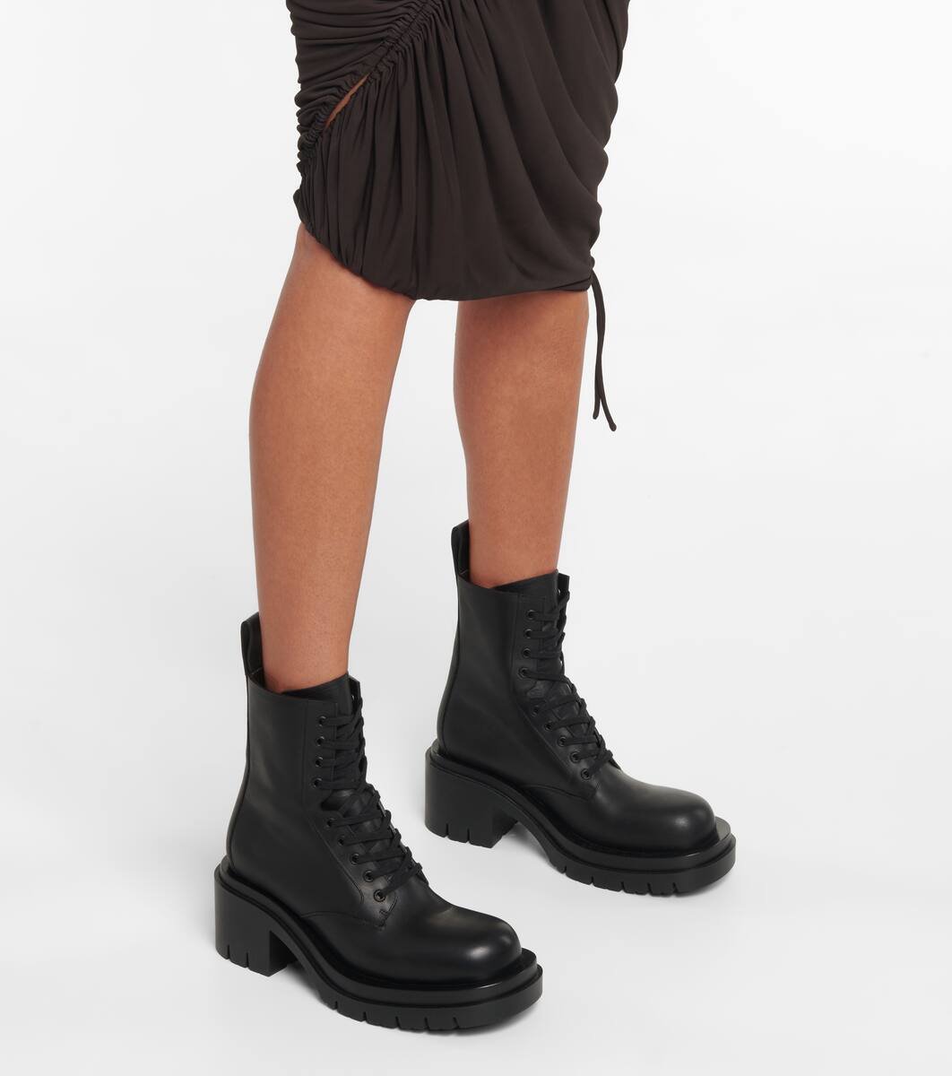 bottega veneta lug leather boot