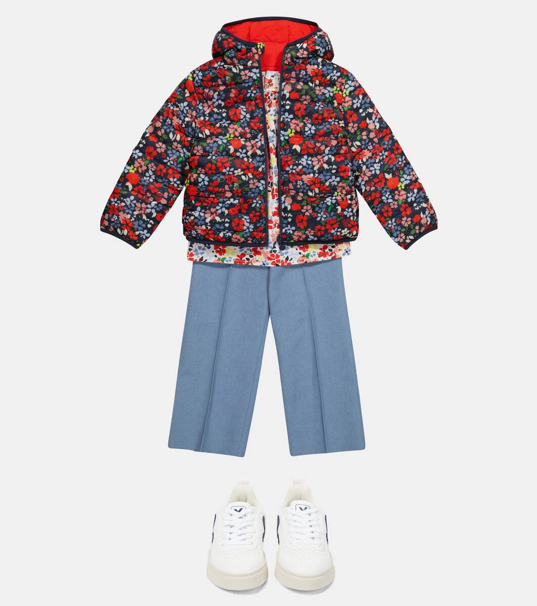 doudoune satinée femme