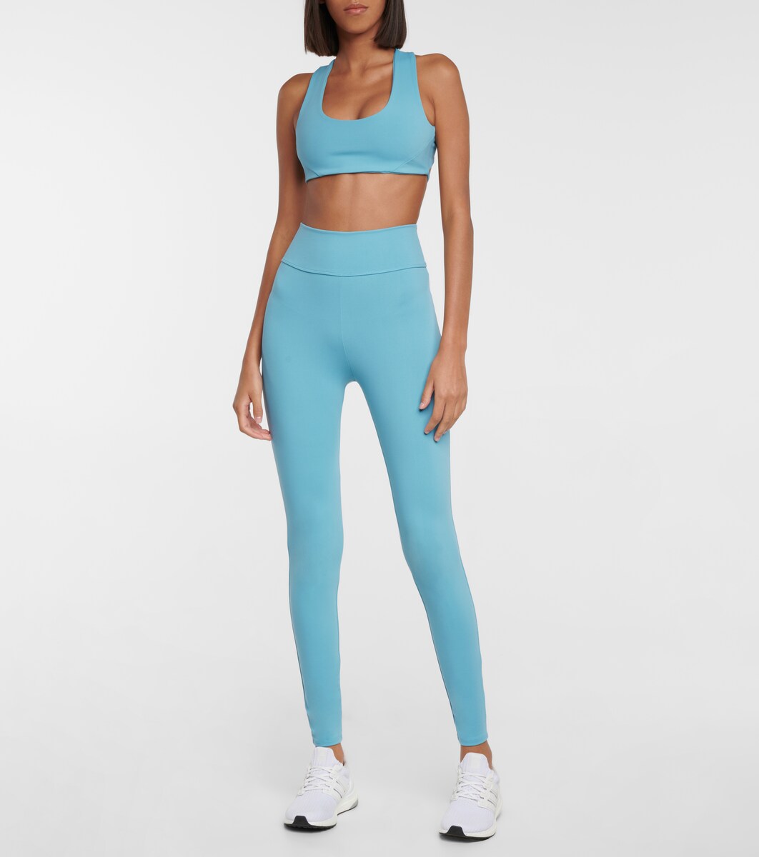 Tuxedo high-rise leggings 