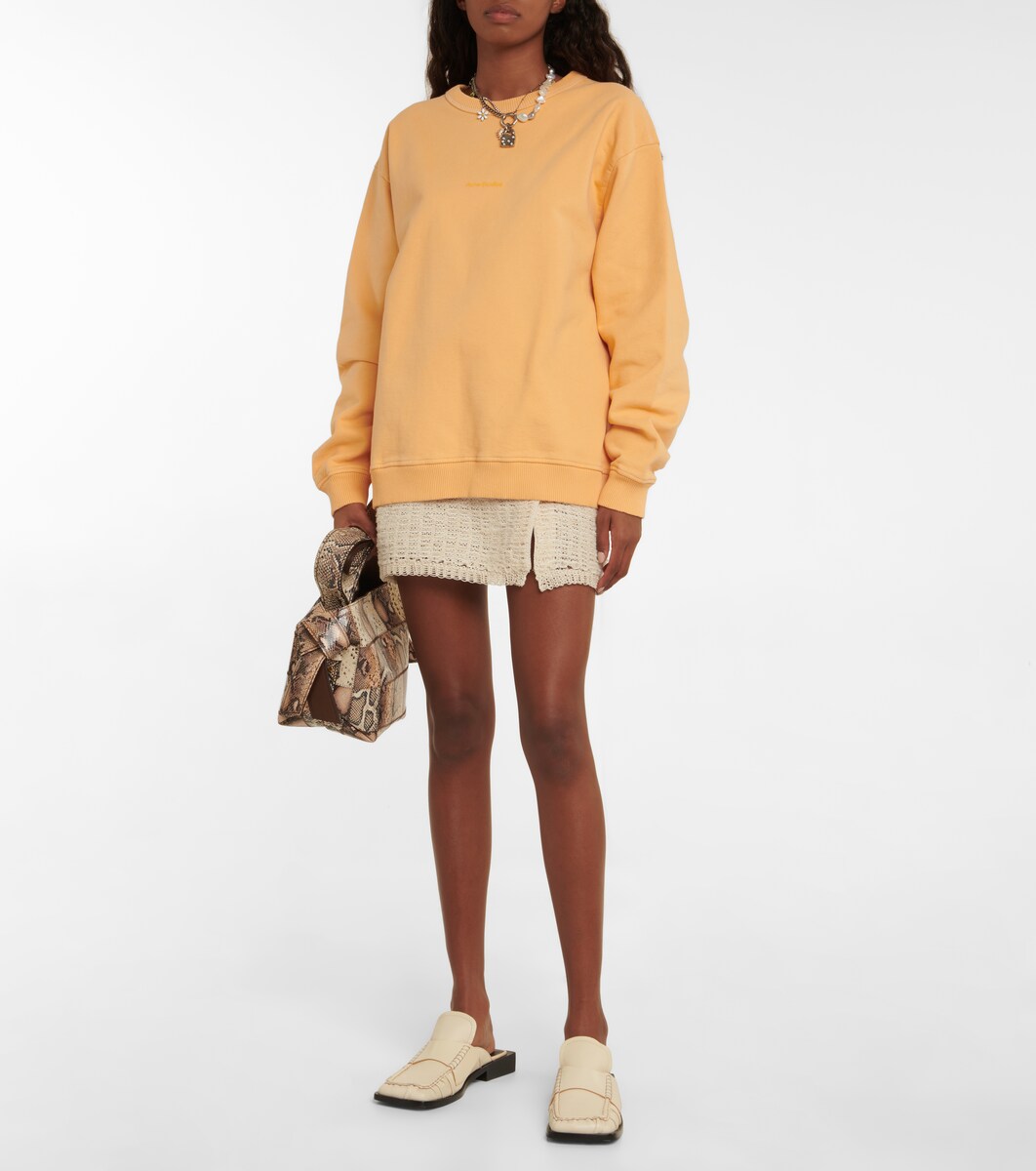 Logo cotton jersey sweatshirt | Mytheresa