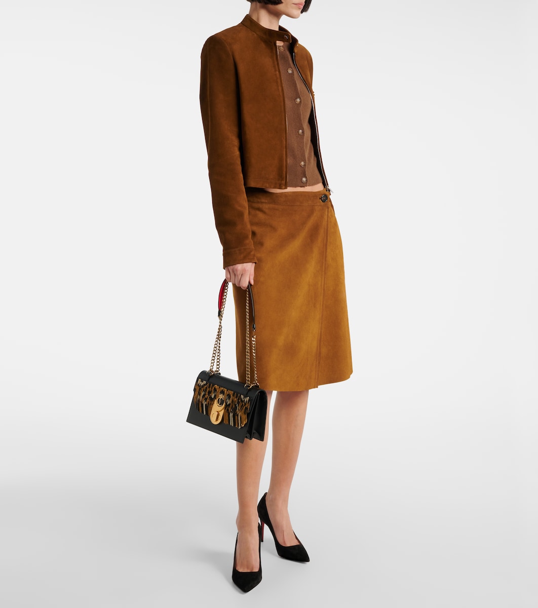 red bottom white heels