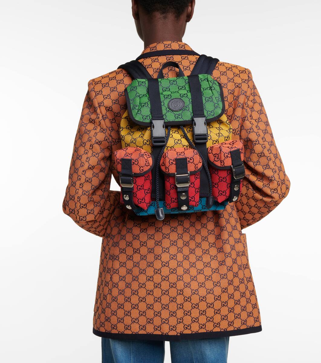 Gucci rainbow backpack clearance
