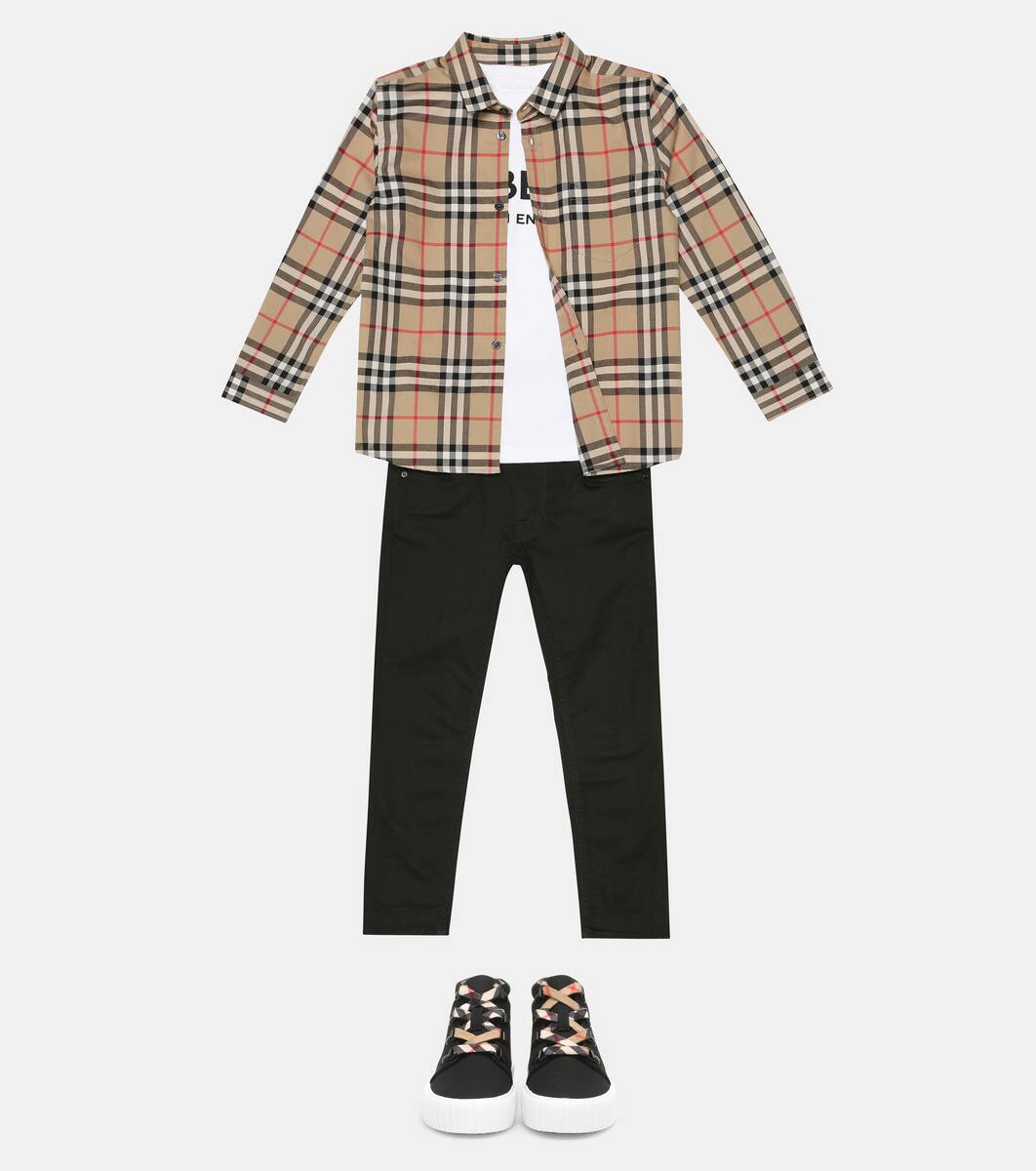 camisa burberry inspired infantil