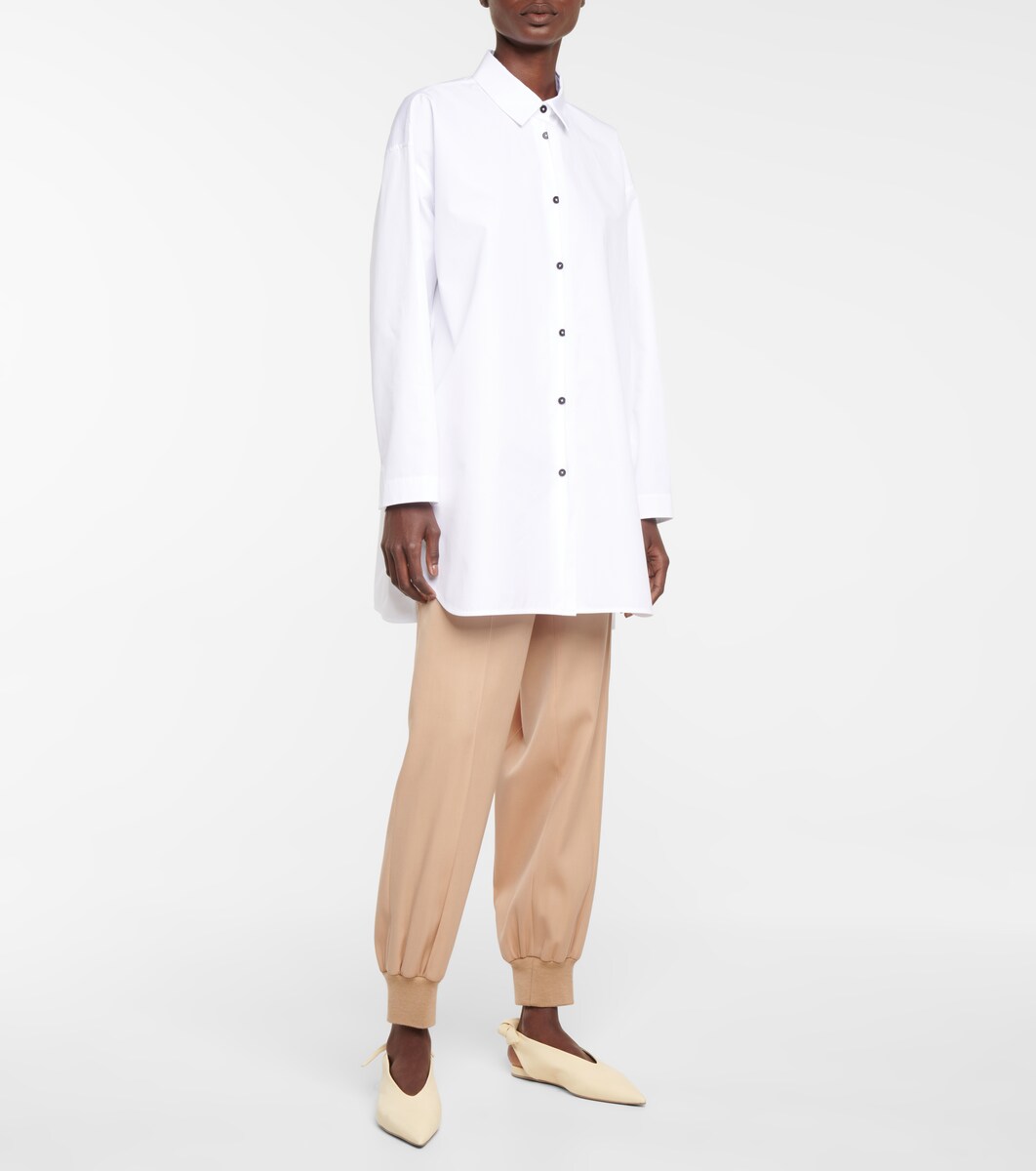 slim wool gabardine trackpants | Mytheresa