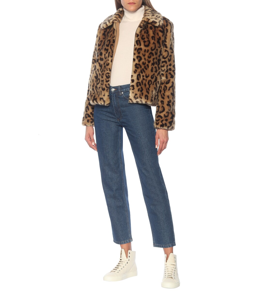 apc leopard jacket