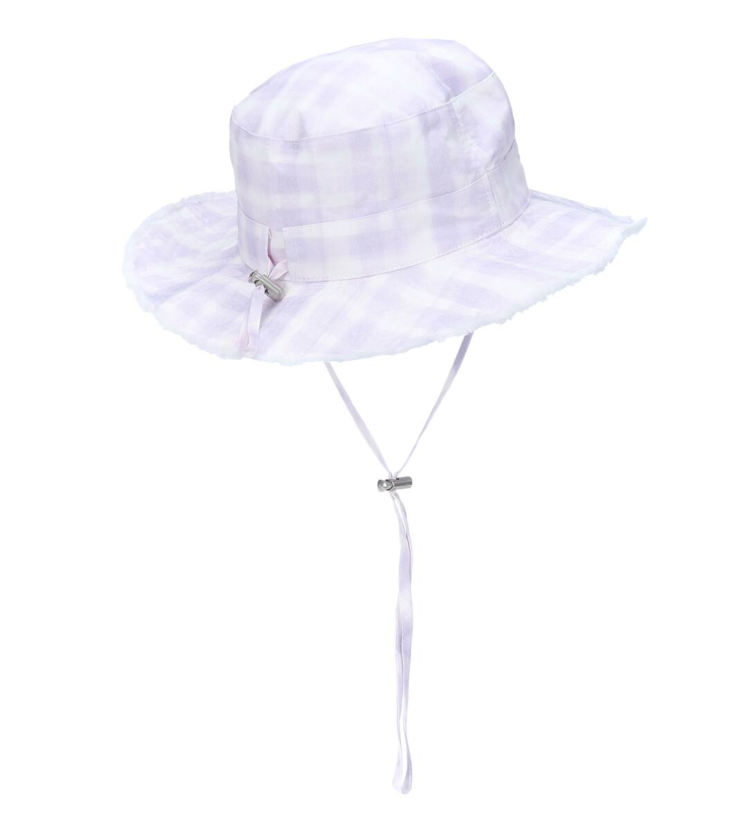 Le Bob Artichaut Checked Bucket Hat Jacquemus Mytheresa