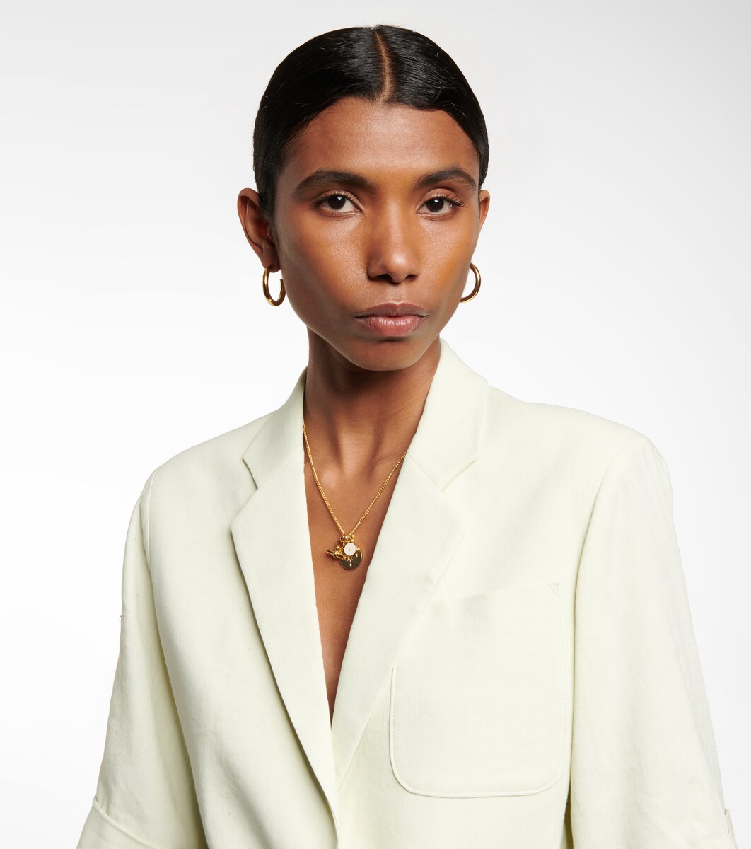 Tilly Sveaas - Compass 18kt gold-plated 
