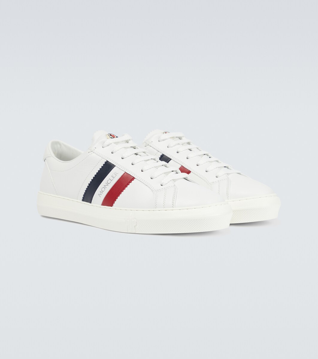 Monaco leather sneakers | Mytheresa