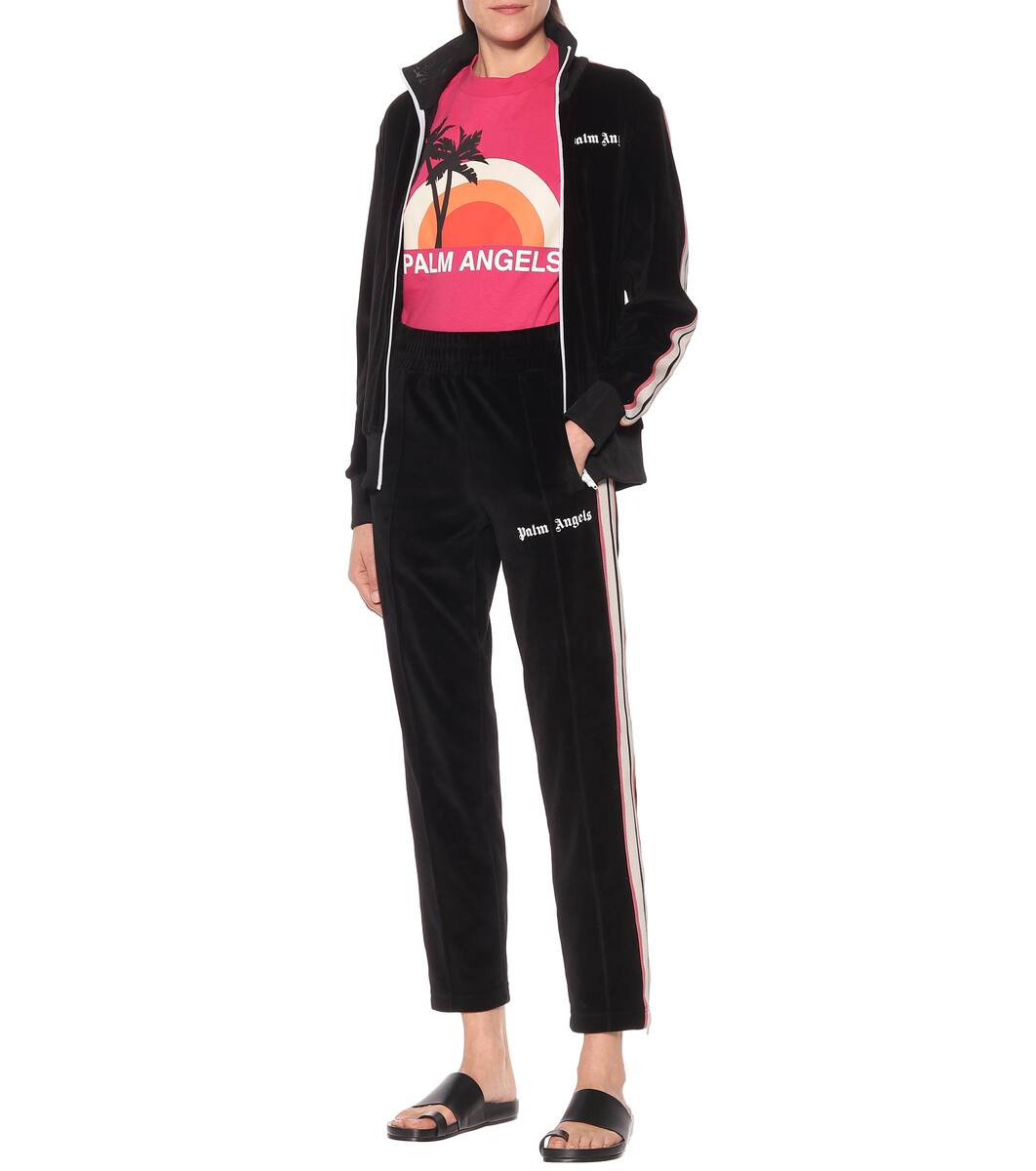palm angels skinny track pants