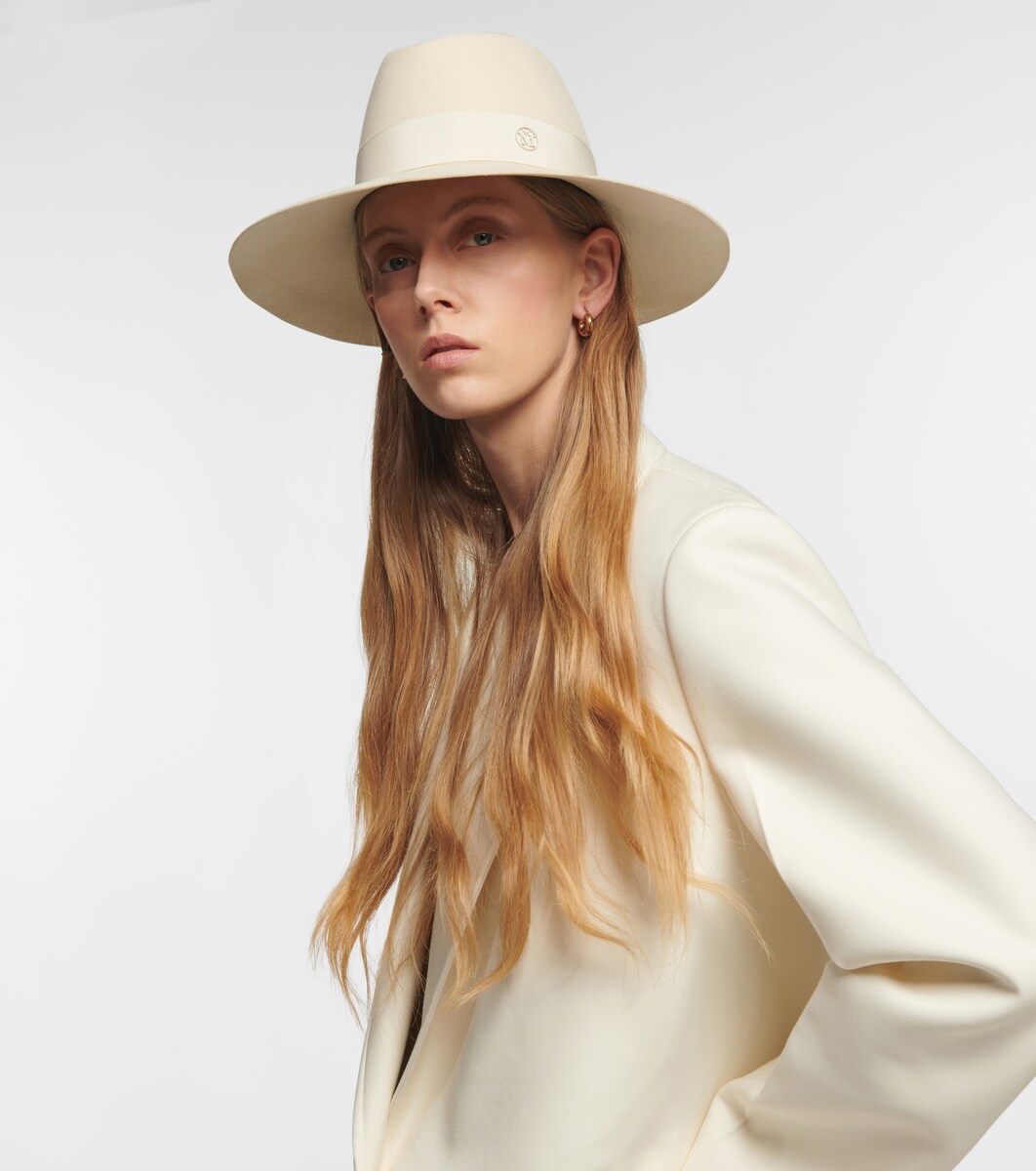 Maison Michel - Kate wool felt fedora 